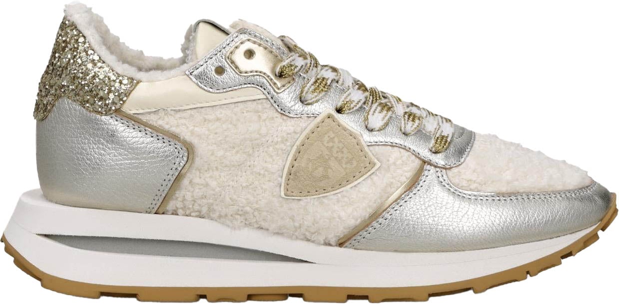 Philippe Model Dames Tropez Haute Low Woman Wit