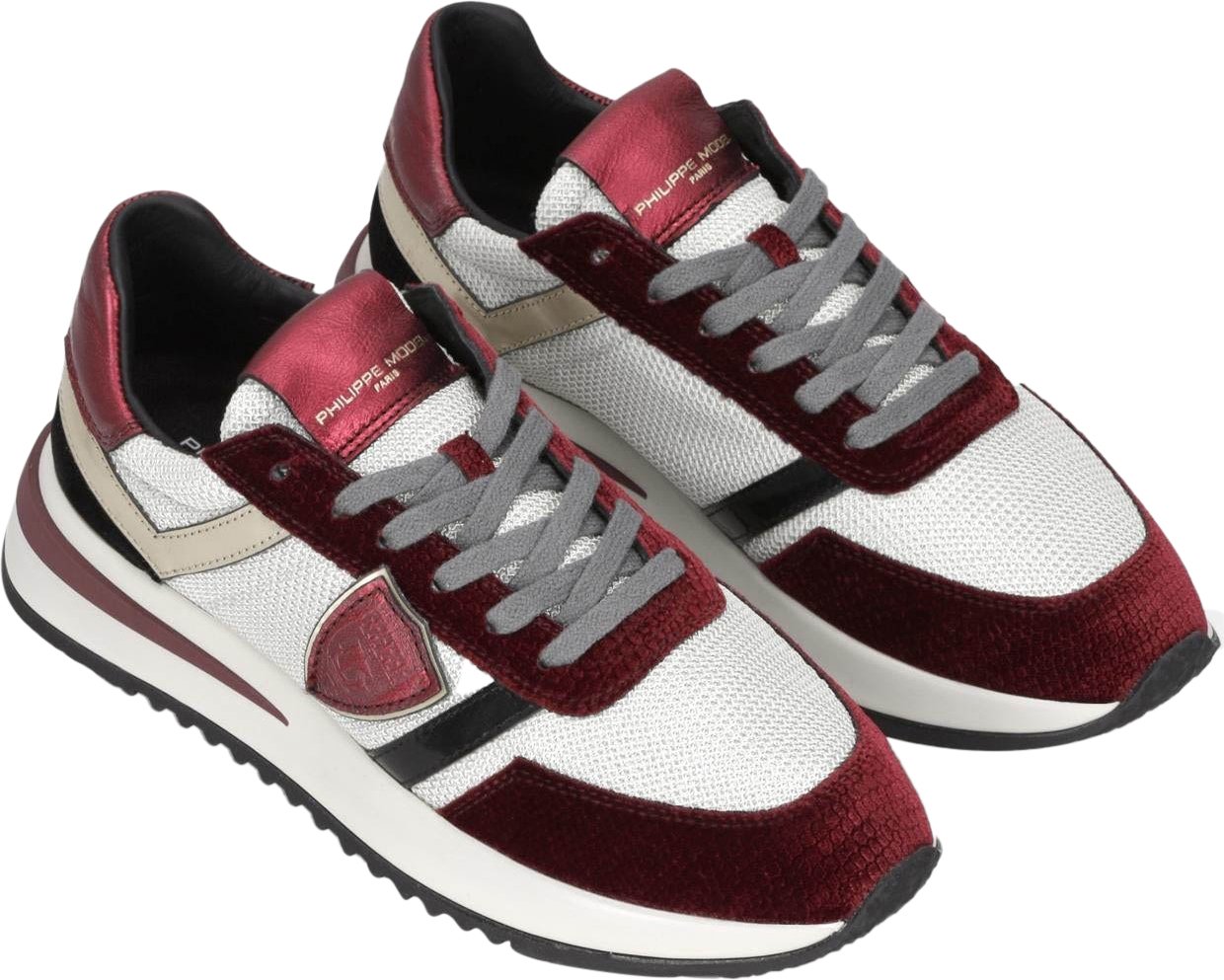 Philippe Model Dames Tropez 2.1 Low Woman Rood