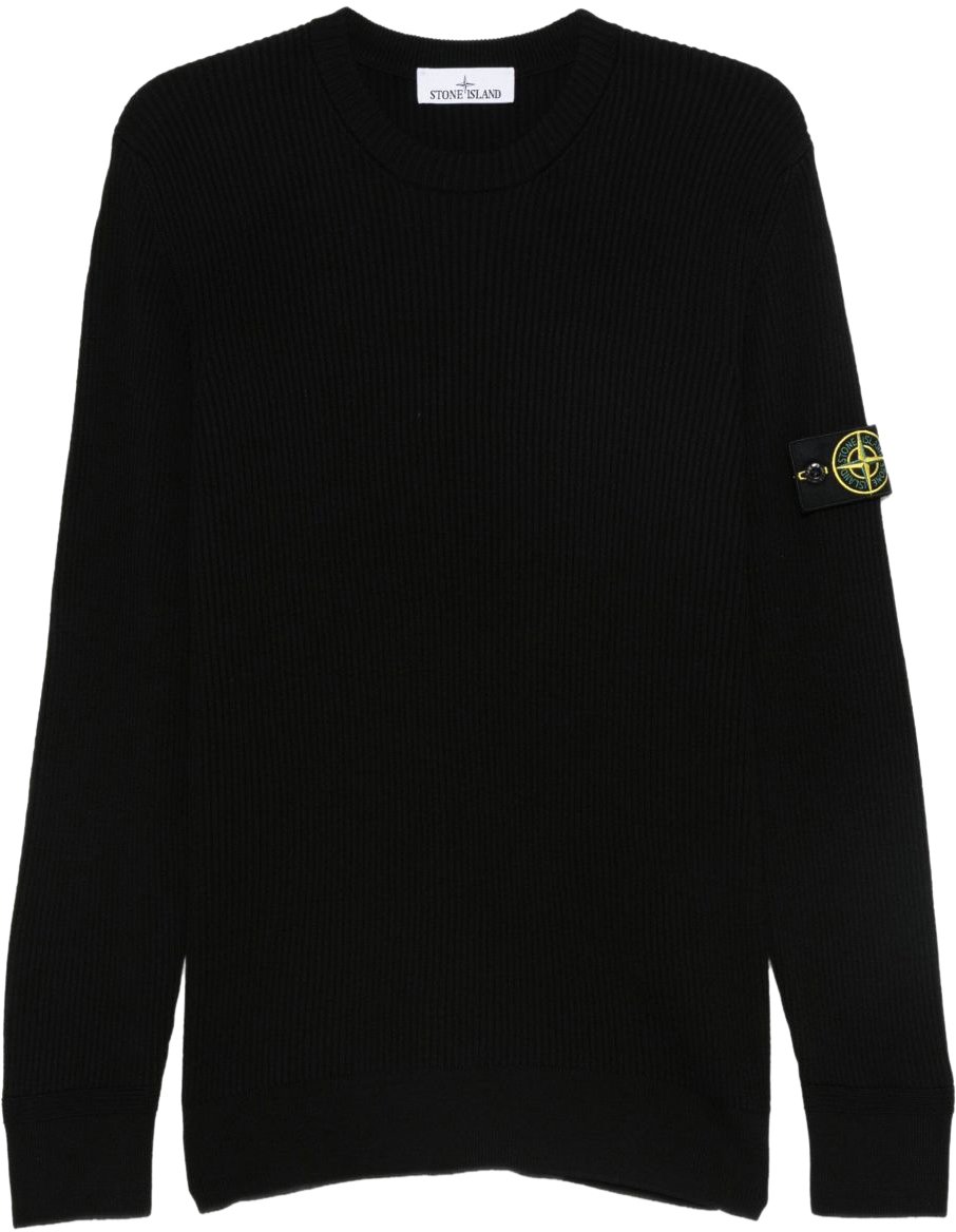 Stone Island Sweaters Black Zwart