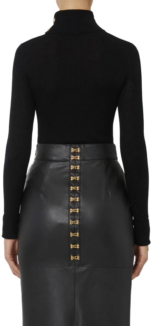 Elisabetta Franchi Sweaters Black Zwart