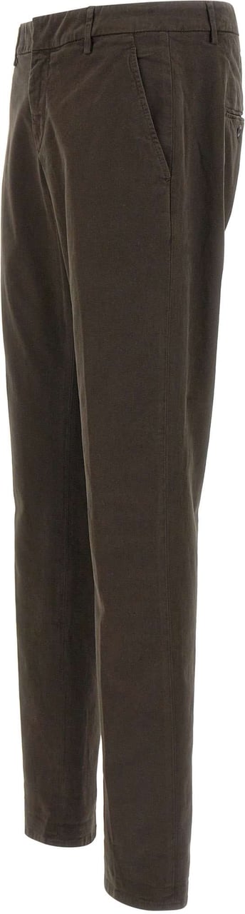 Dondup Slim fit pants 'Gaubert' Bruin