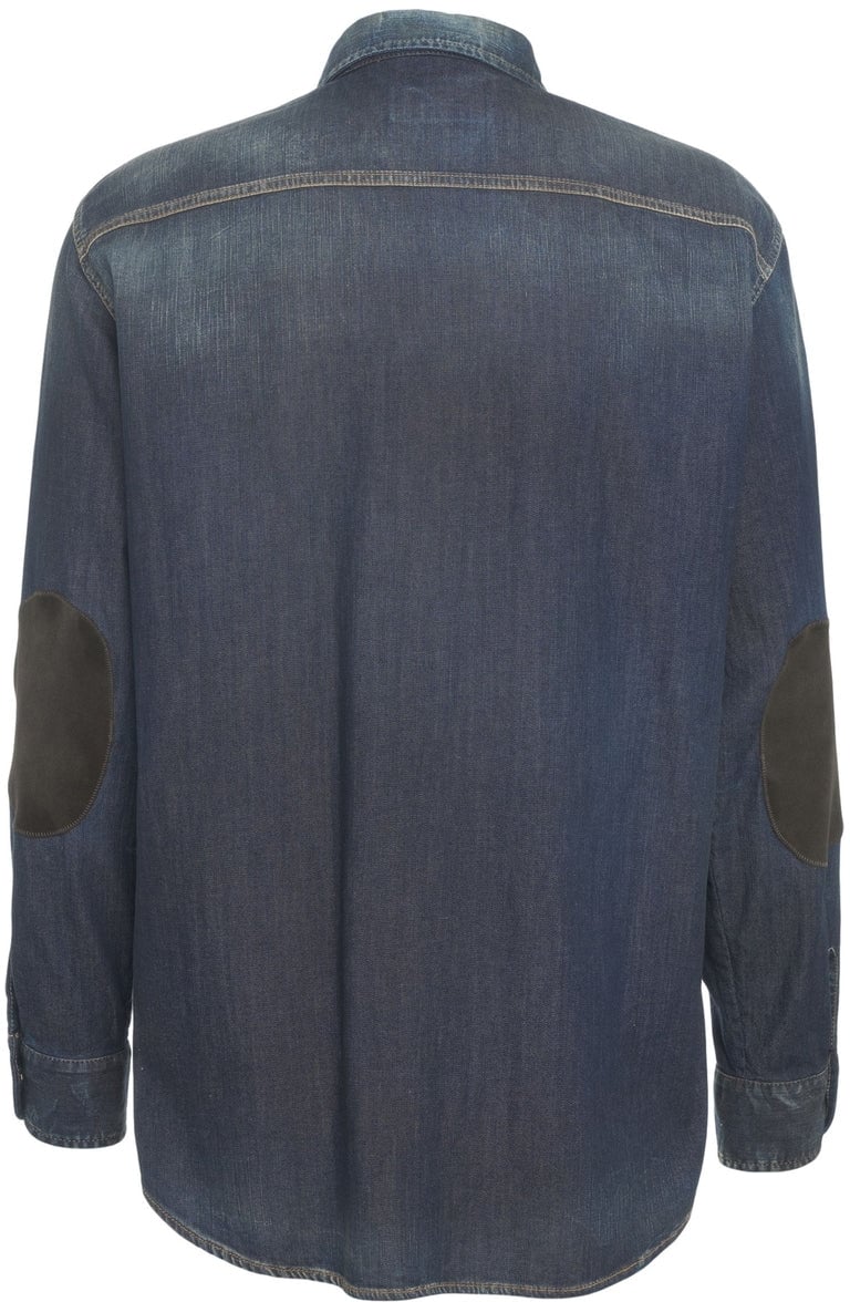 Dsquared2 Denim shirt Blauw