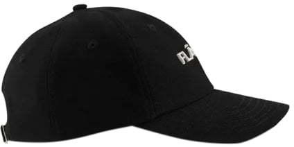 FLÂNEUR Flâneur Pet Zwart Logo Cap Zwart