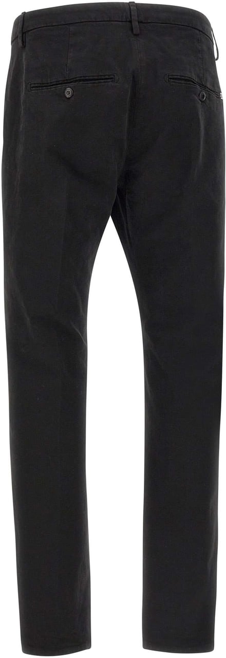 Dondup Trousers Black Zwart