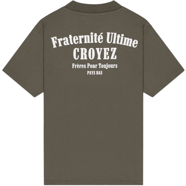Croyez Croyez Fraternité T-Shirt Groen