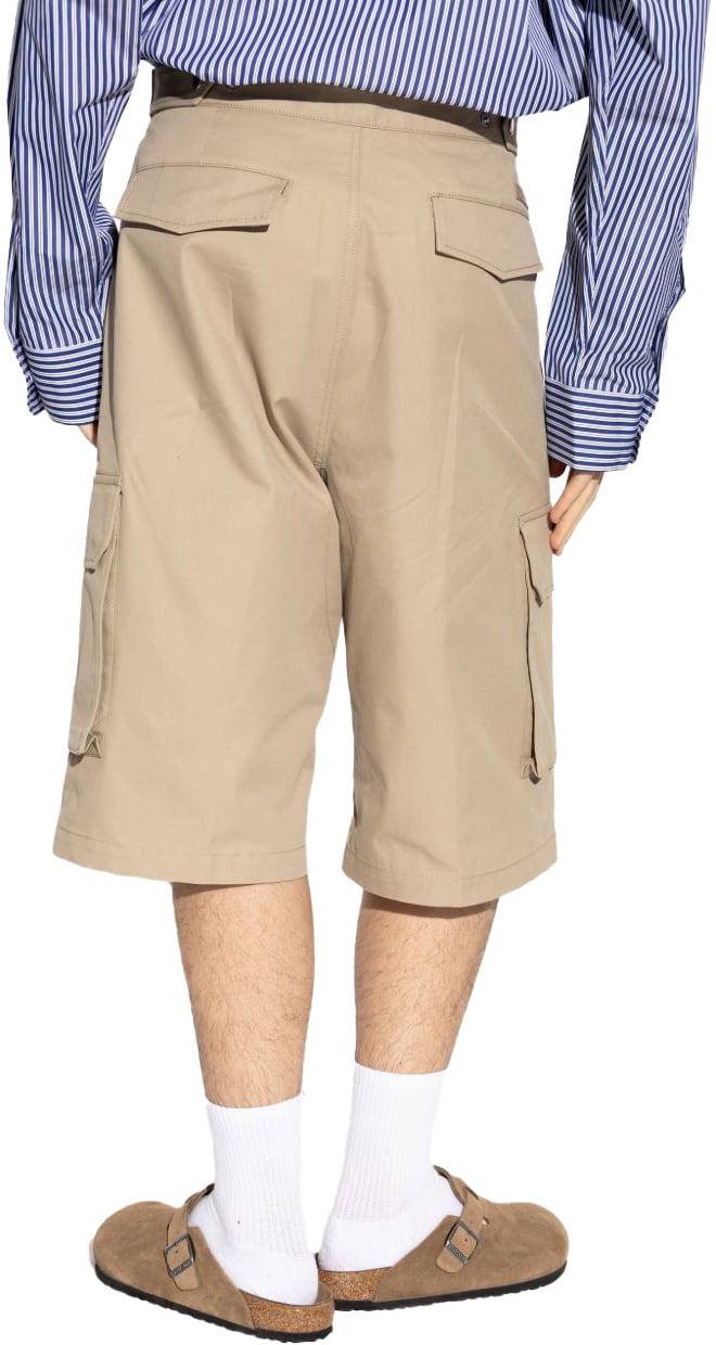 AMI Paris Shorts White Wit
