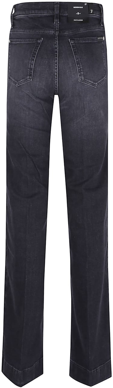 7 For All Mankind modern dojo Zwart