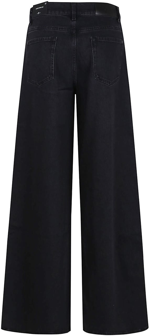 7 For All Mankind marie wide leg Zwart