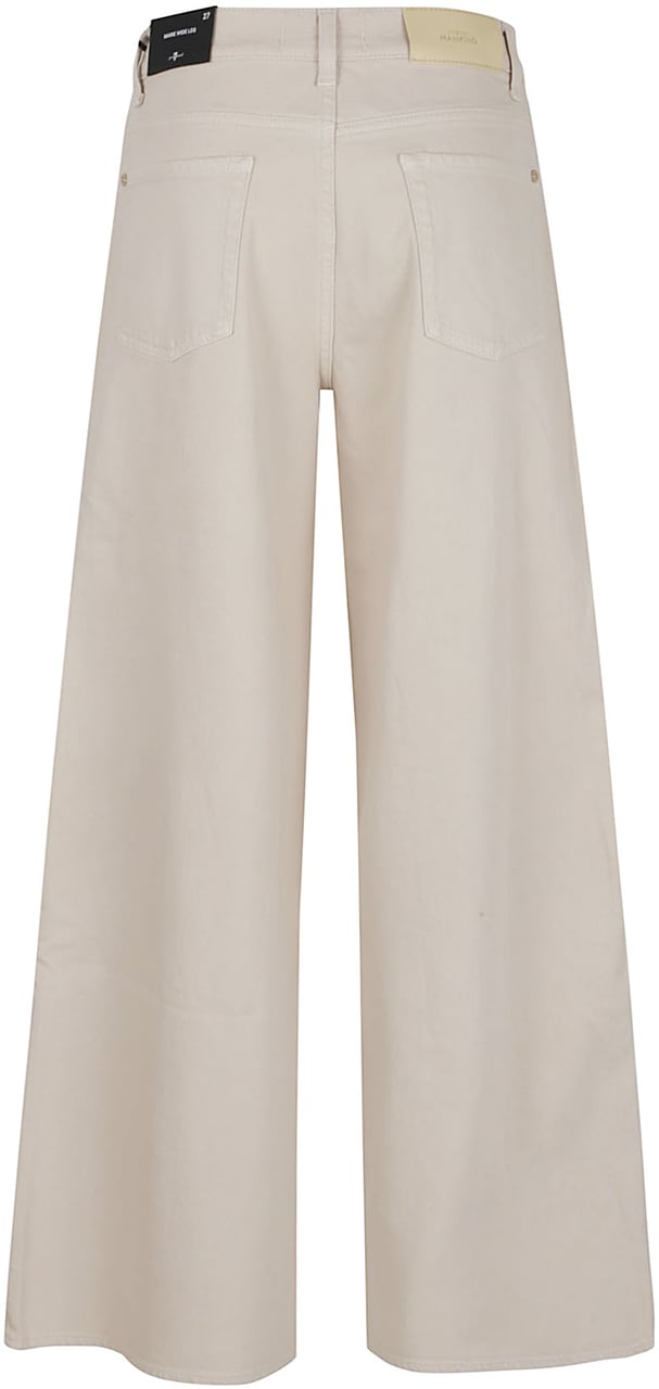 7 For All Mankind marie wide leg Wit