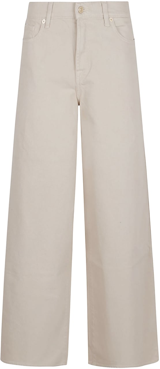 7 For All Mankind marie wide leg Wit
