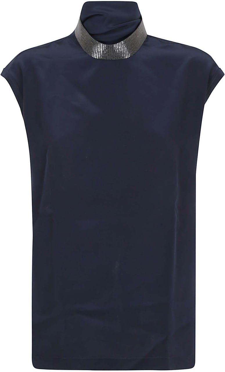 Brunello Cucinelli blouse Blauw