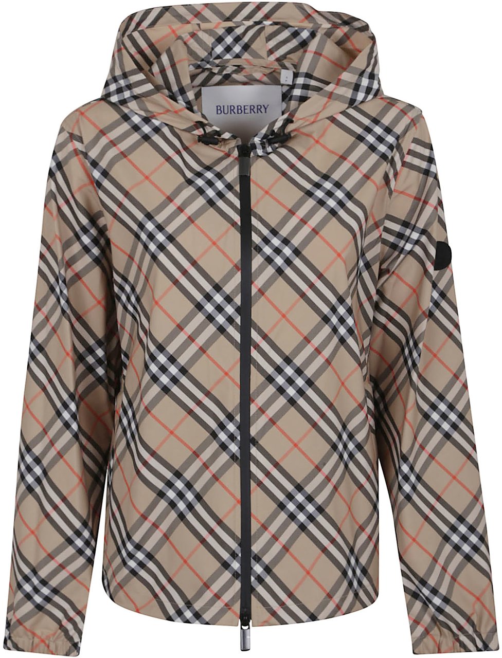 Burberry salcombe jacket Neutraal
