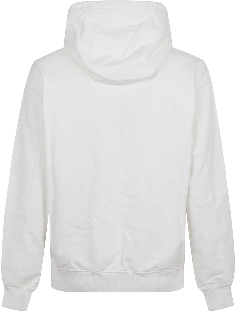 Casablanca chrome text printed hoodie Wit