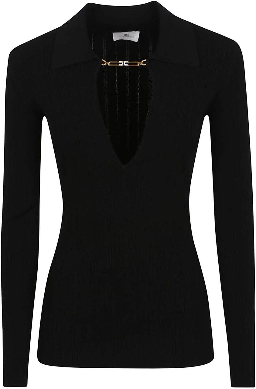 Elisabetta Franchi maglia tricot Zwart