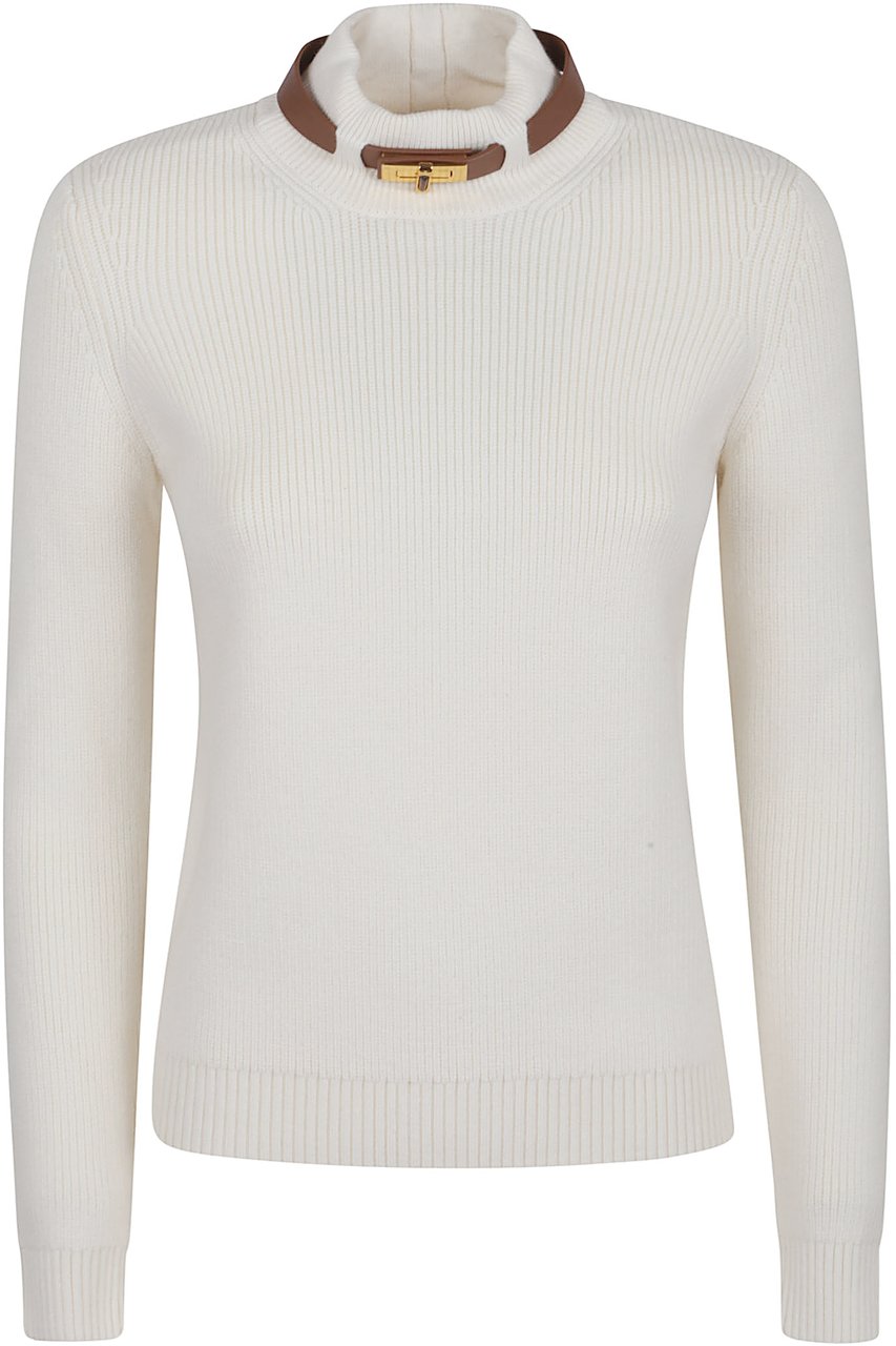 Elisabetta Franchi maglia tricot Wit