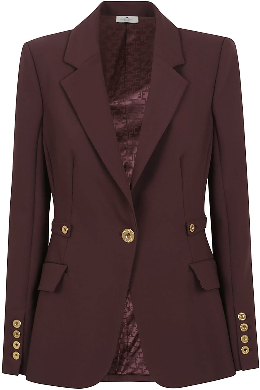 Elisabetta Franchi giacca Paars