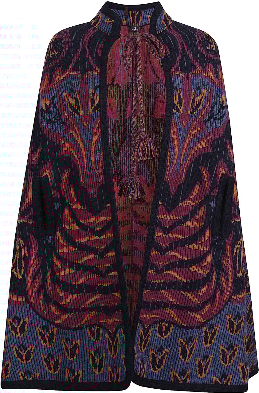 Etro knitwear capes woman Blauw
