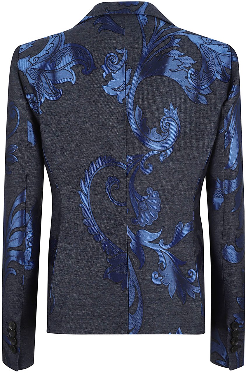 Etro denim jackets woman Blauw