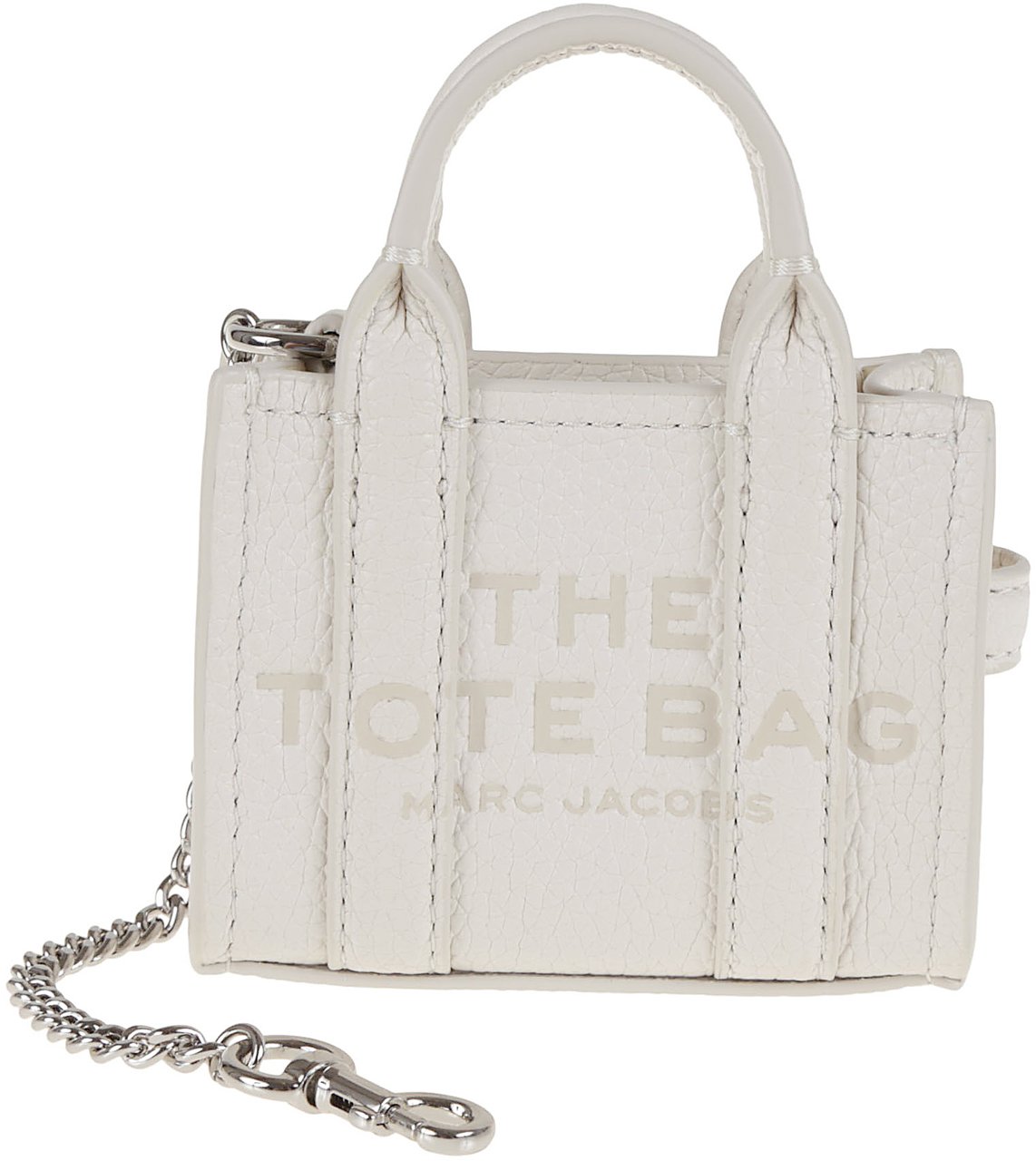 Marc Jacobs the nano tote charm Neutraal