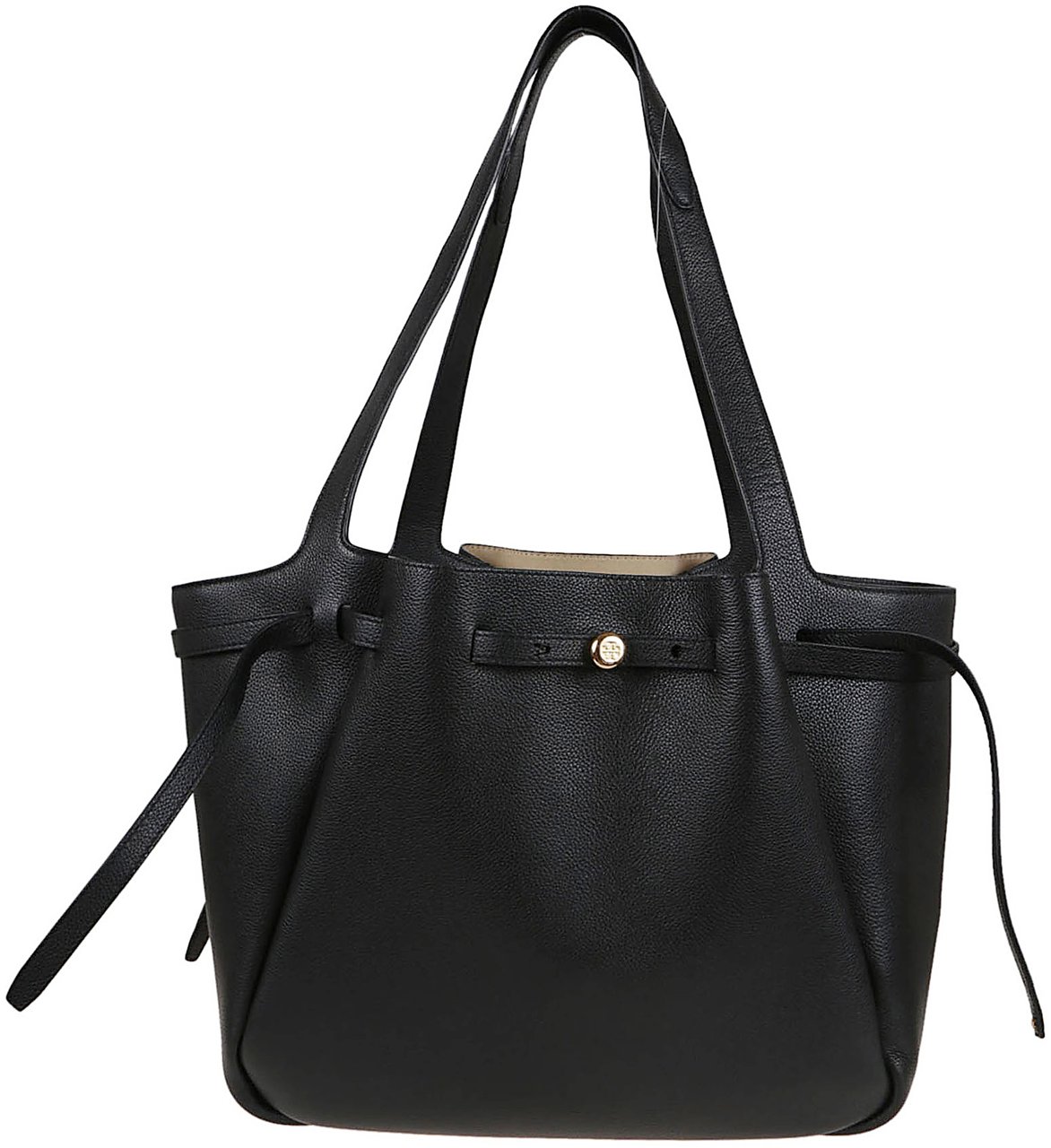 Tory Burch romy pebbled tote Zwart