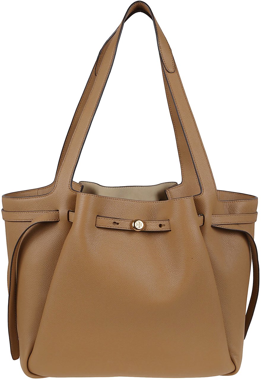 Tory Burch romy pebbled tote Bruin