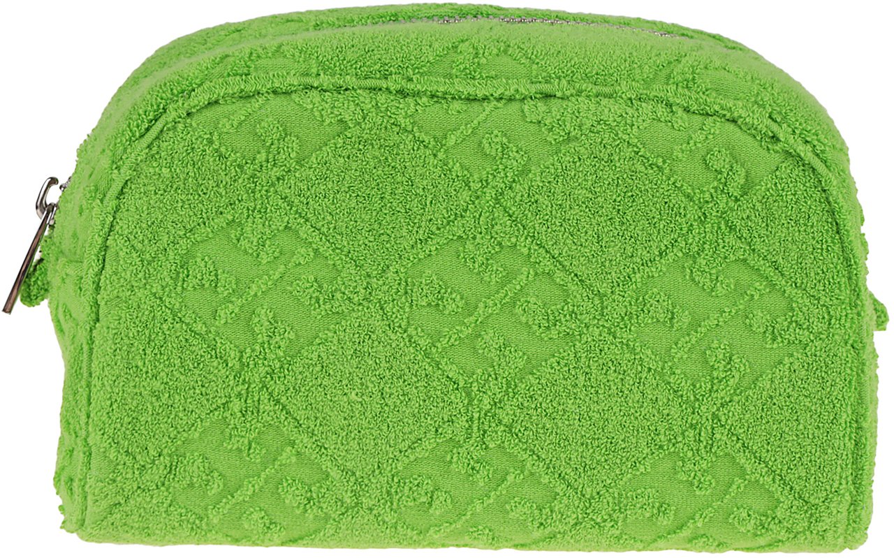 Tory Burch ella terry pouch Groen