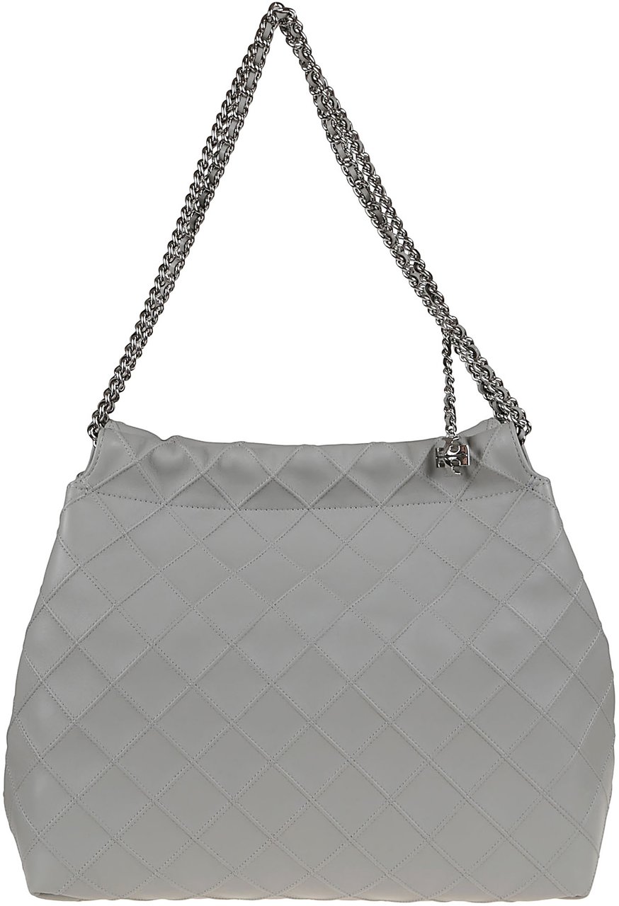 Tory Burch fleming hobo Grijs