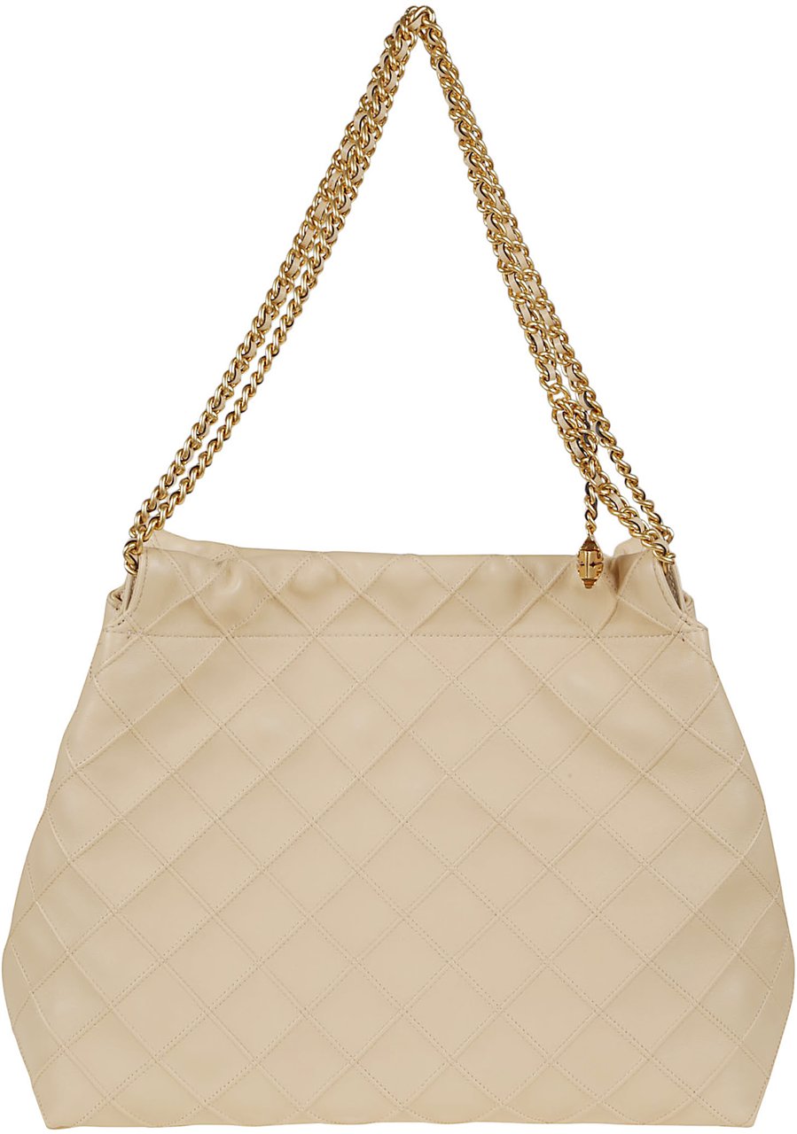 Tory Burch fleming hobo Neutraal