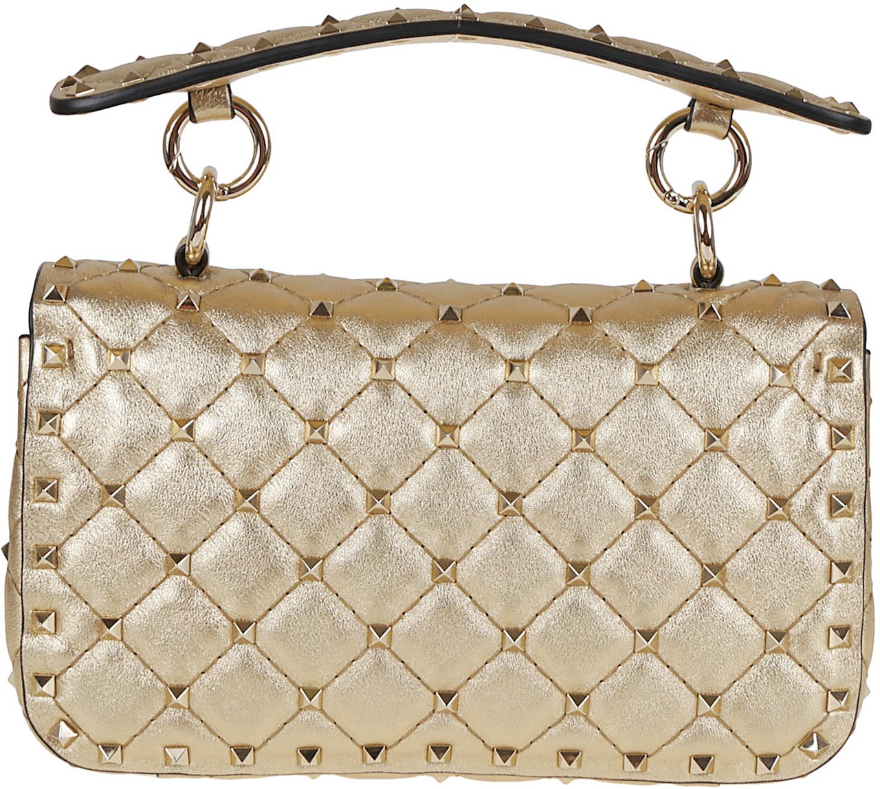 Valentino small shoulder bag rockstud spike Grijs