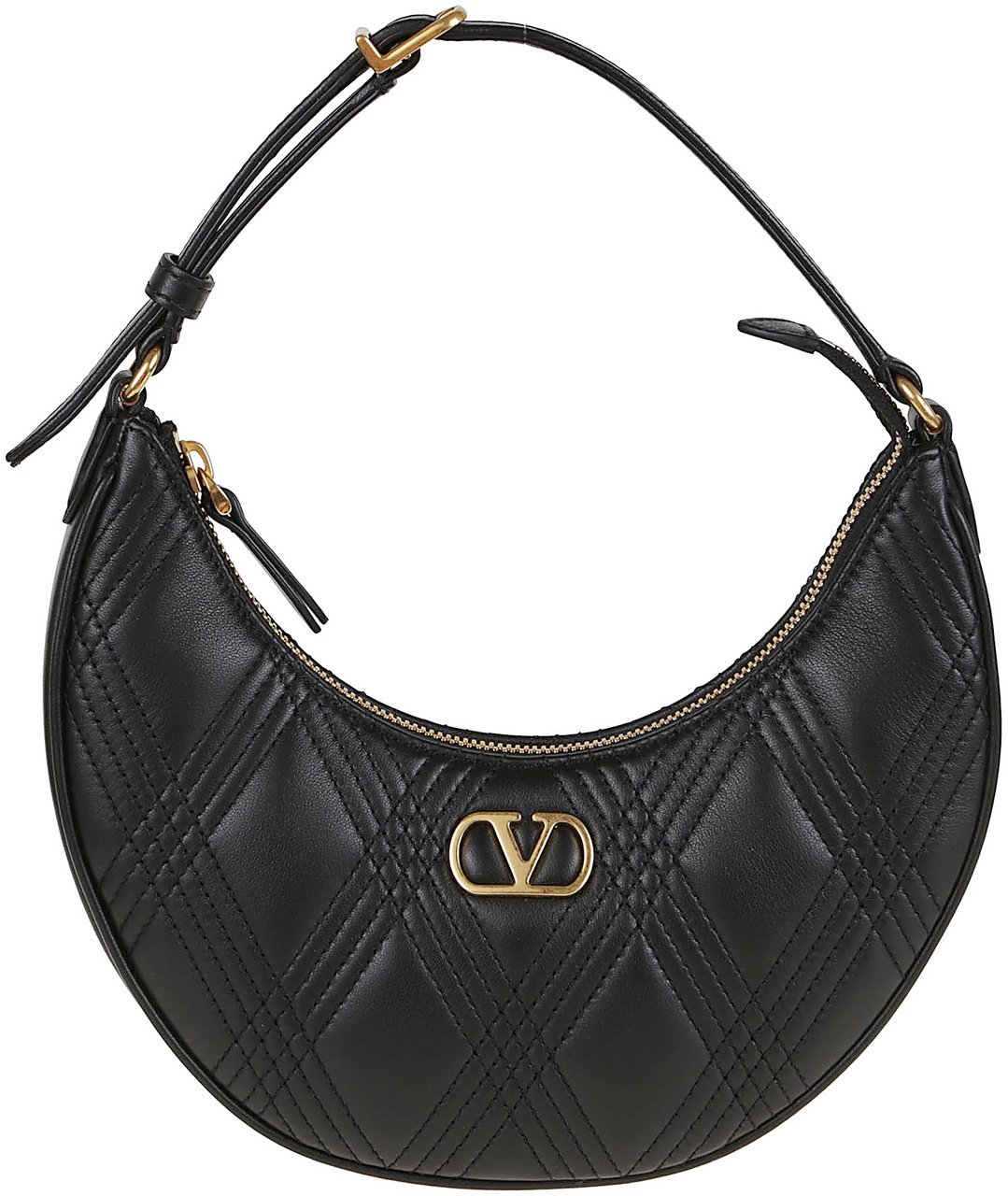 Valentino mini bag quiltie Zwart