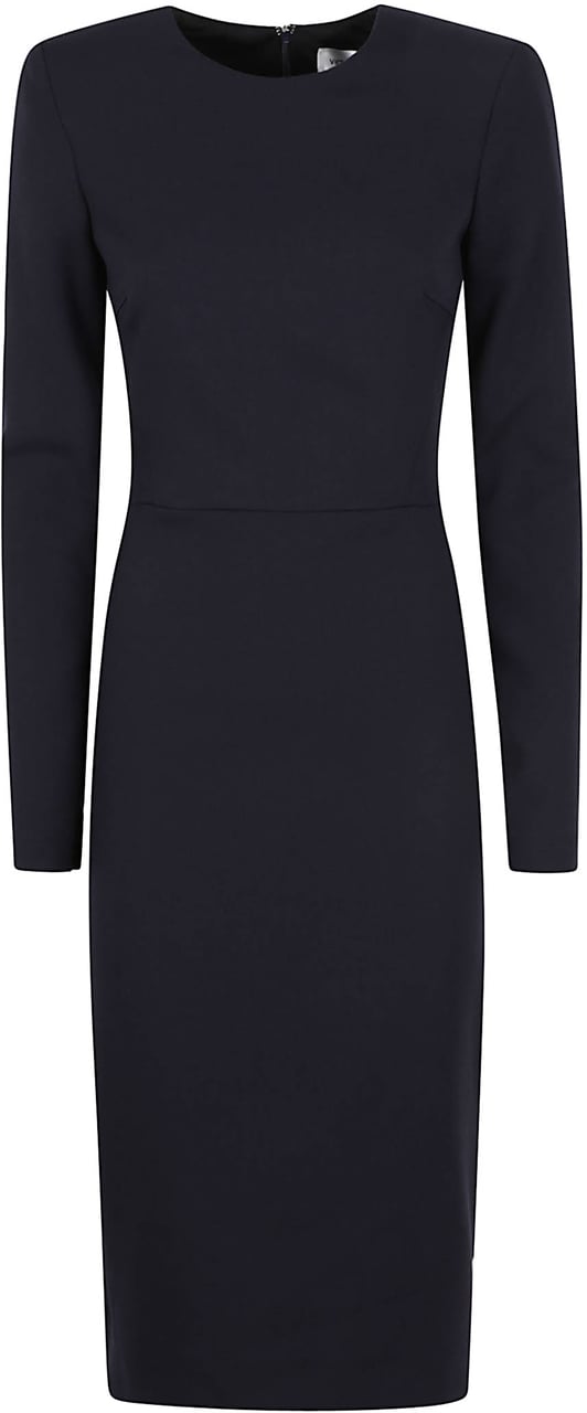Victoria Beckham long sleeve tshirt fitted Blauw