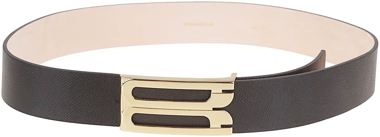 Victoria Beckham jumbo frame belt Zwart