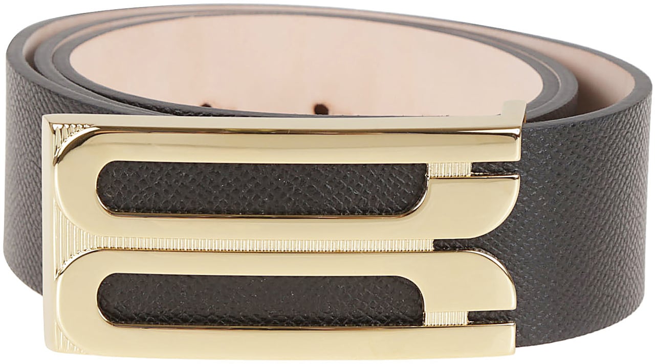 Victoria Beckham jumbo frame belt Zwart