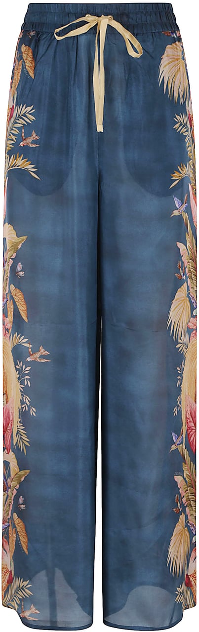 Zimmermann ascension relaxed pant Blauw