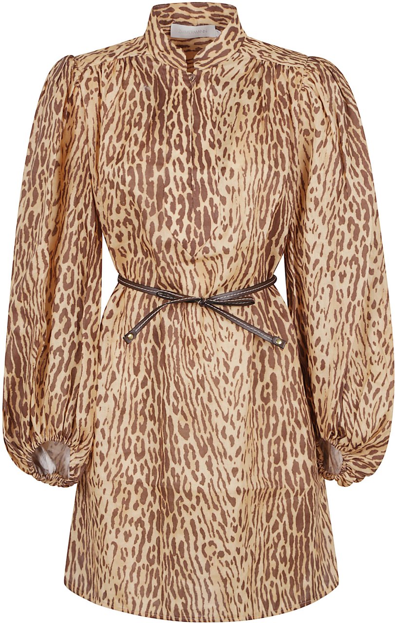 Zimmermann cascadian tunic dress Bruin