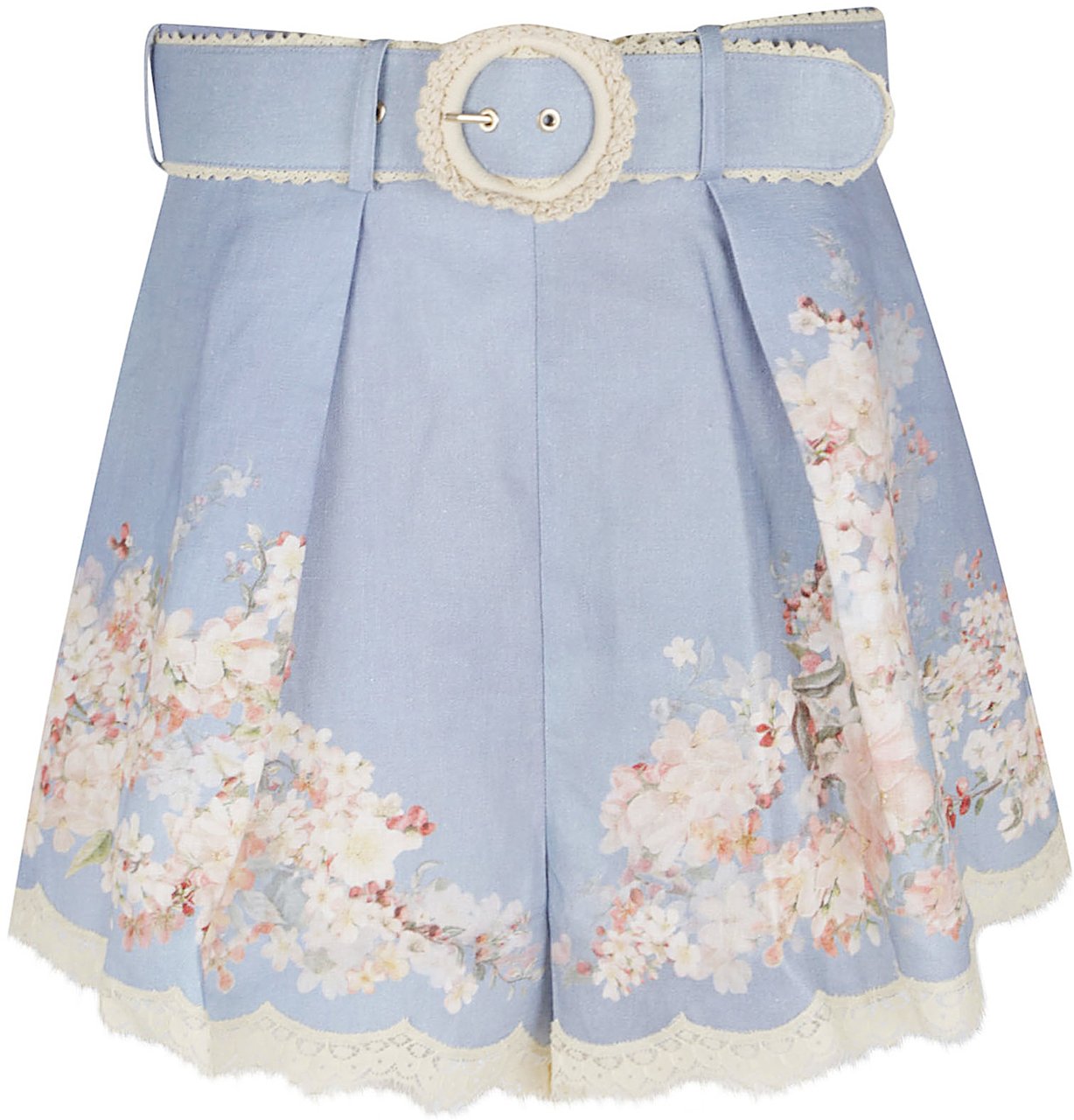 Zimmermann cascadian tuck short Blauw