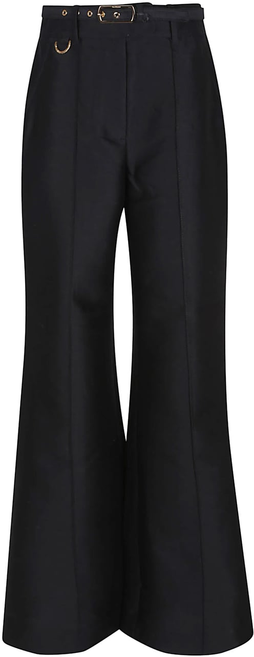 Zimmermann hypnotic flare pant Zwart