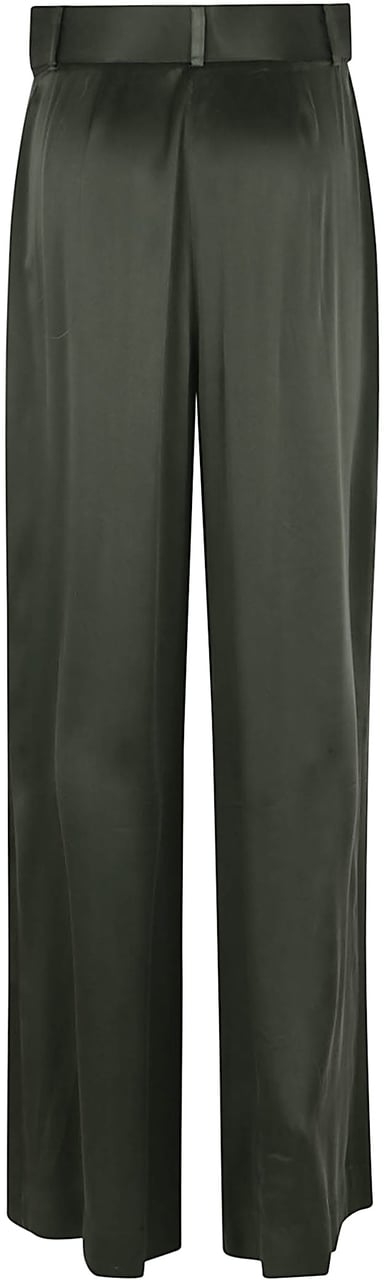 Zimmermann silk tuck pant Groen