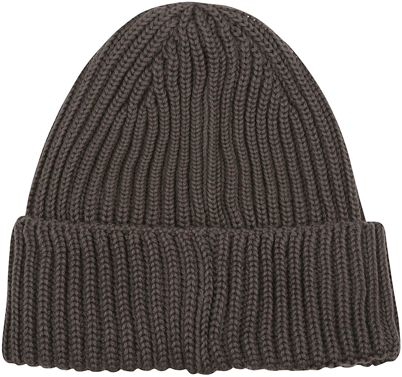 CP Company knit cap in extrafine merino wool Grijs