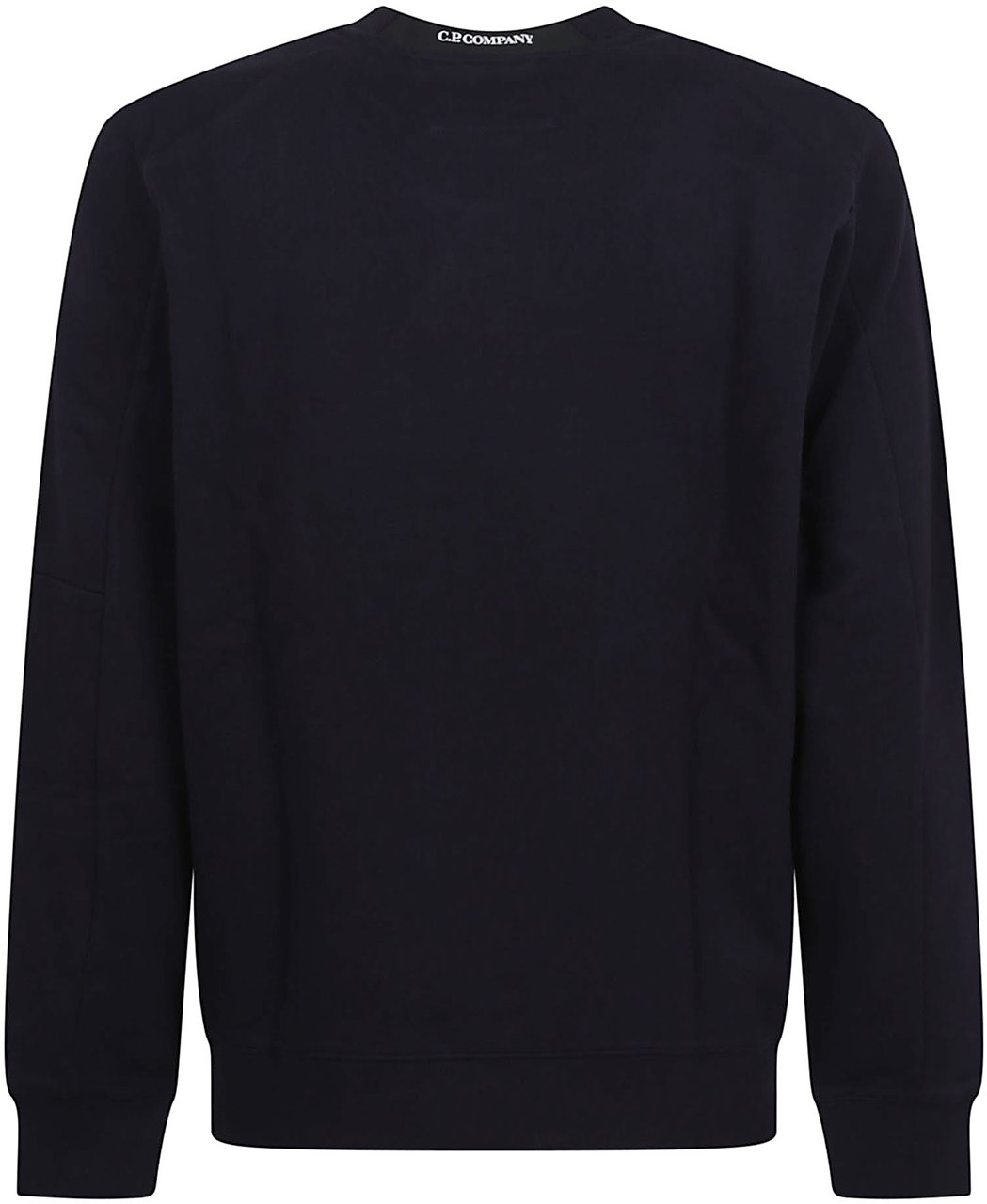 CP Company crew neck in diagonal raised Blauw