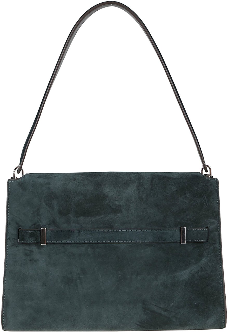 Tory Burch lee radziwill suede large Blauw