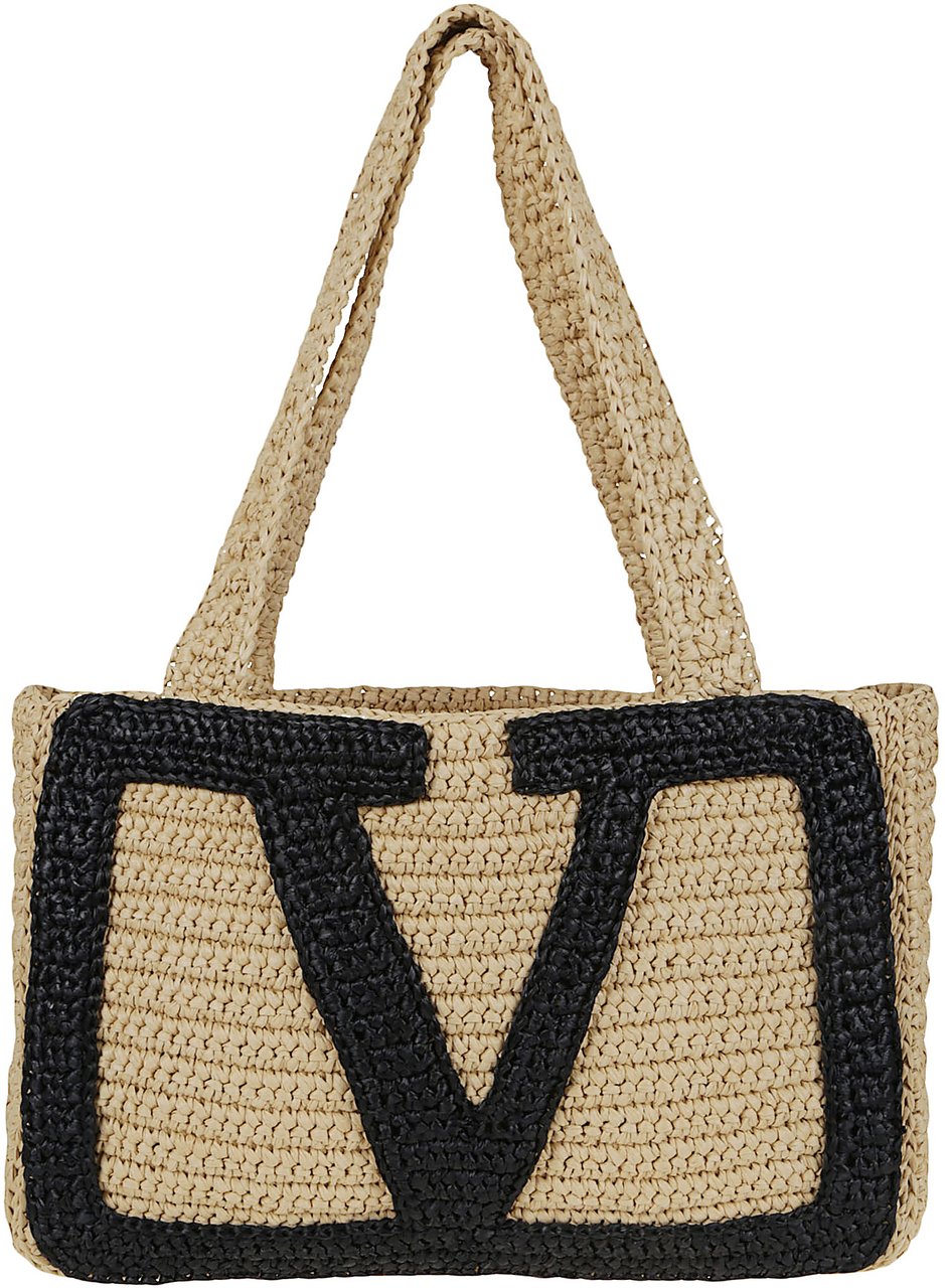 Valentino medium tote viva superstar Neutraal