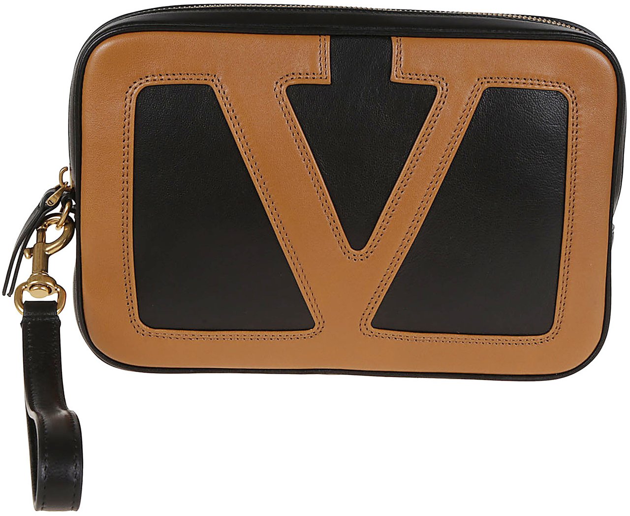 Valentino pouch viva superstar nappa Zwart