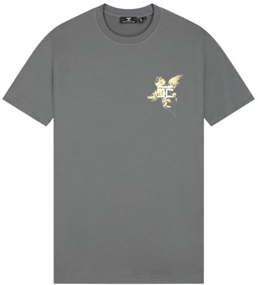 JORCUSTOM Abovealllimits slimfit tee antra Grijs