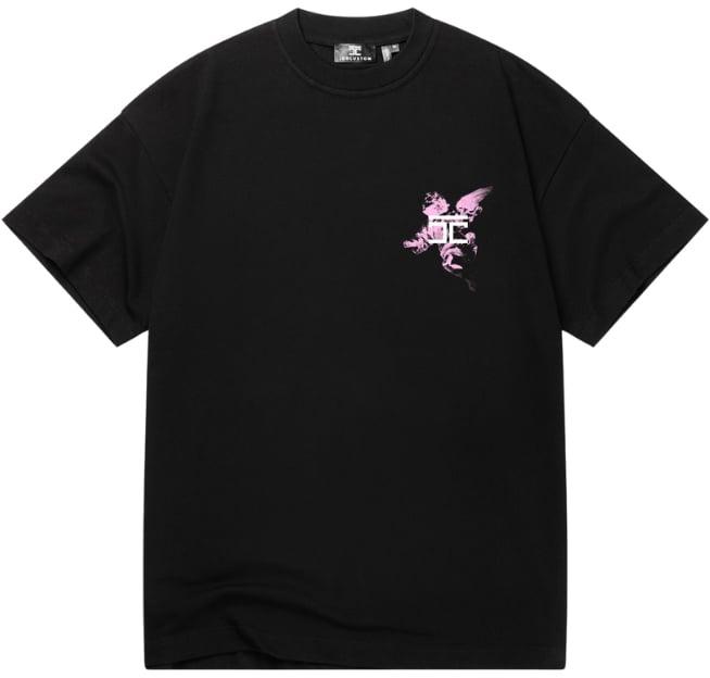 JORCUSTOM Abovealllimits lf tee black Zwart