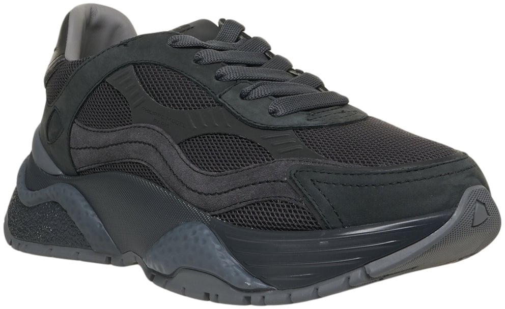 Philippe Model Sneakers with Elevated Sole Zwart