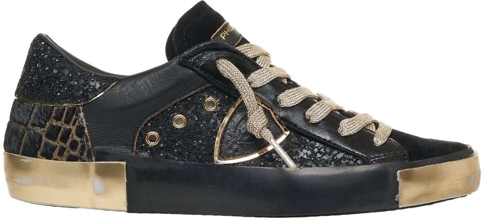 Philippe Model Sneakers 'Prsx Low' Zwart