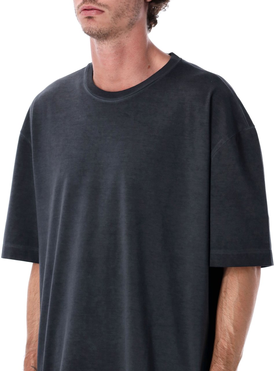 Maison Margiela Tshirt 4 Stitch Antracite Zwart