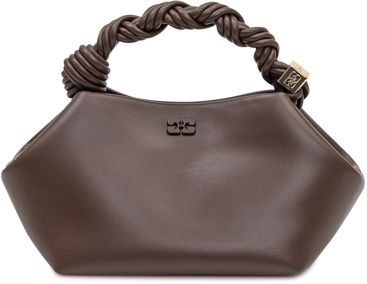 Ganni Bags Chocolate Fondant Bruin