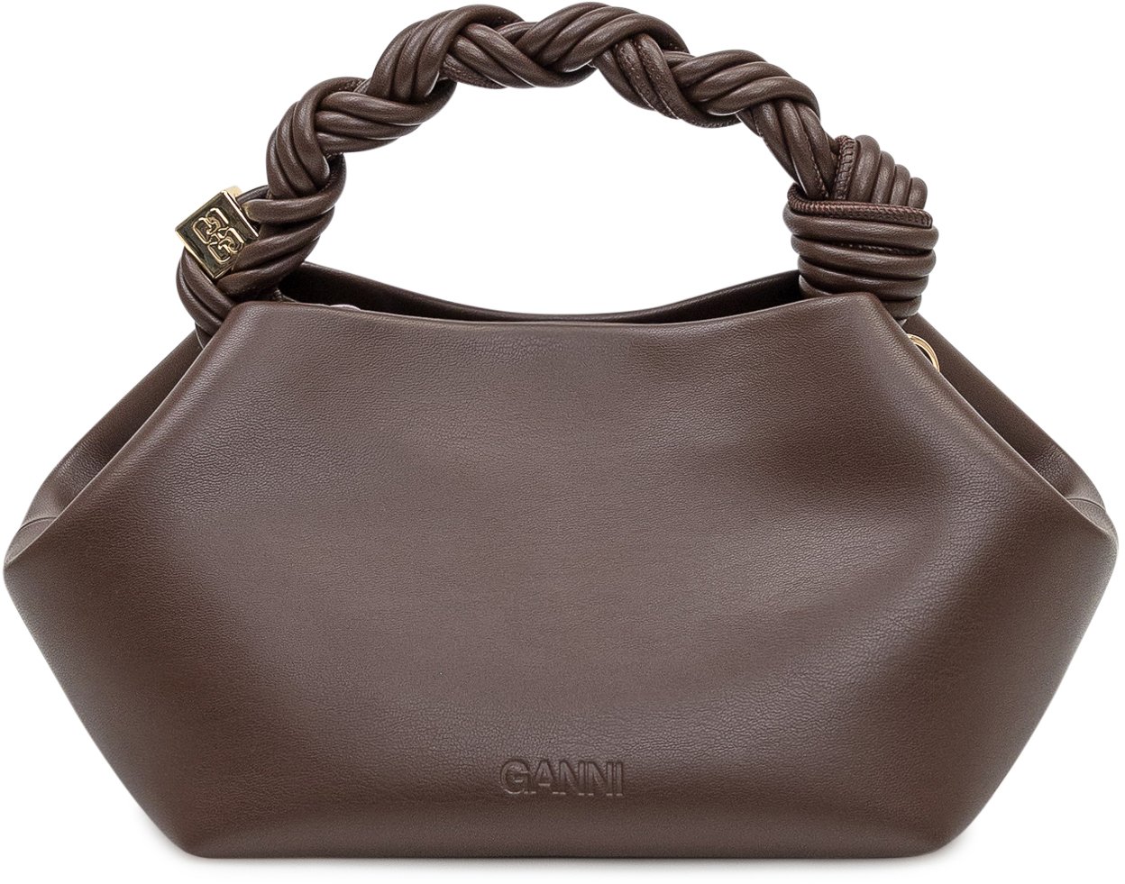 Ganni Bags Chocolate Fondant Bruin